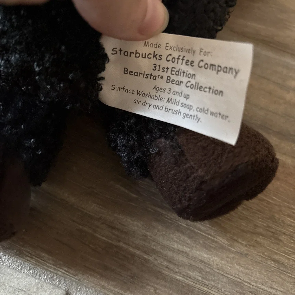 New 2004 Starbucks 31st‎ Edition Bearista Bear As Black Sheep Lamb